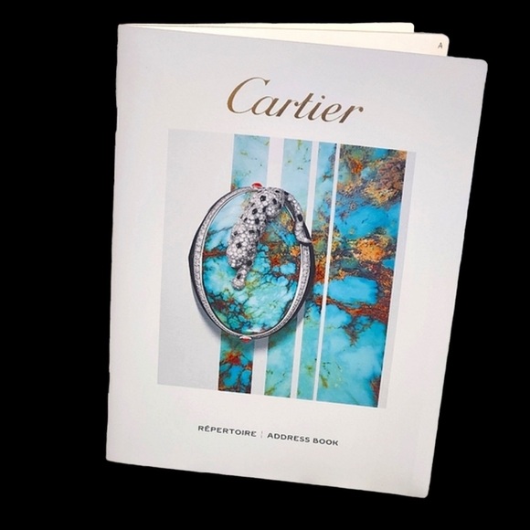 CARTIER NWOT ONE OF A KIND VINTAGE ADDRESS & PHONE BOOK 7 x 9 - Picture 3 of 10
